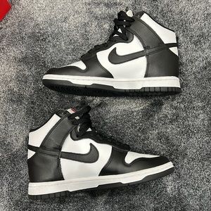 Wmns Nike Dunk High white/black
